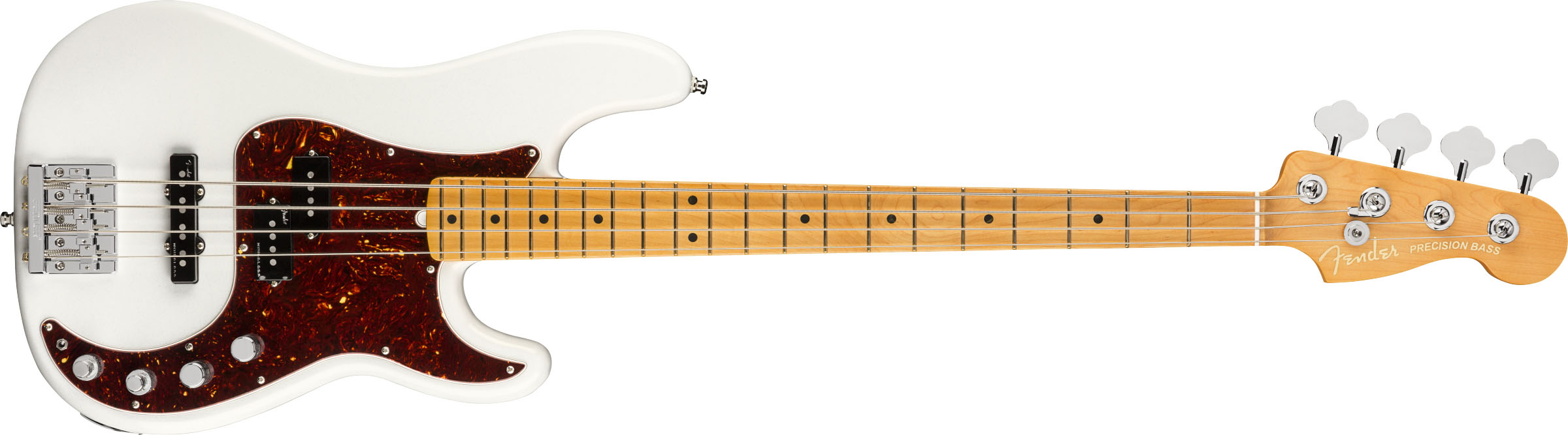 American Ultra Precision Bass®, Maple Fingerboard, Arctic Pearl - Image 2