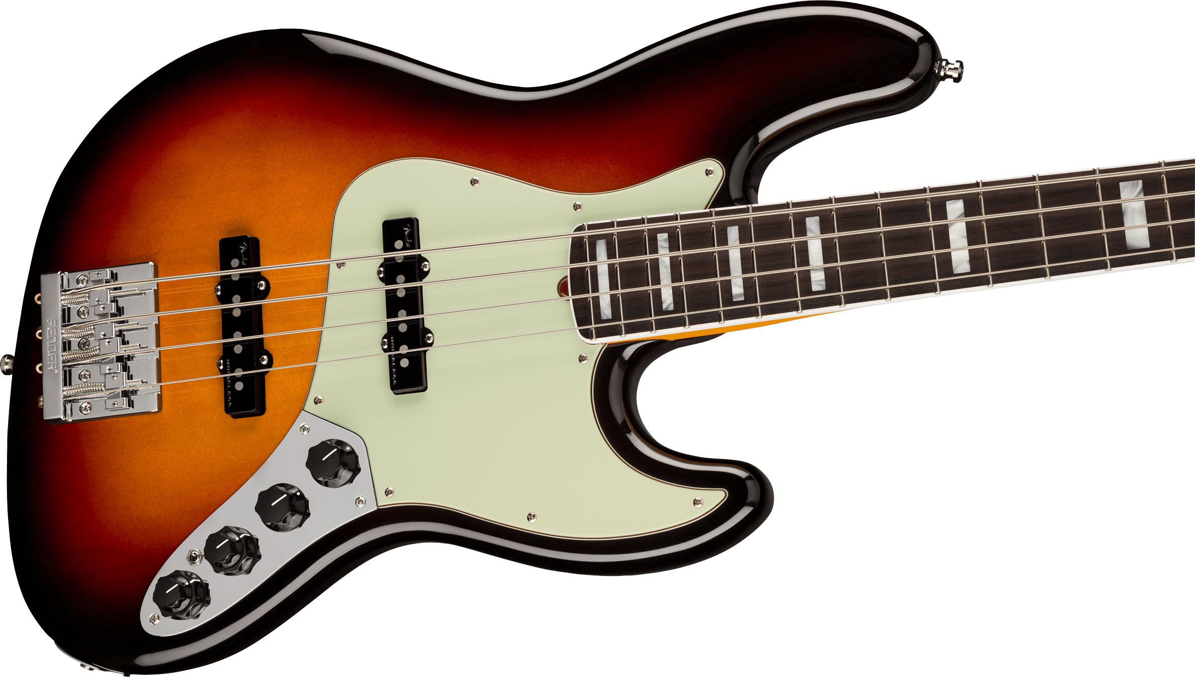 American Ultra Jazz Bass®, Rosewood Fingerboard, Ultraburst - Image 5