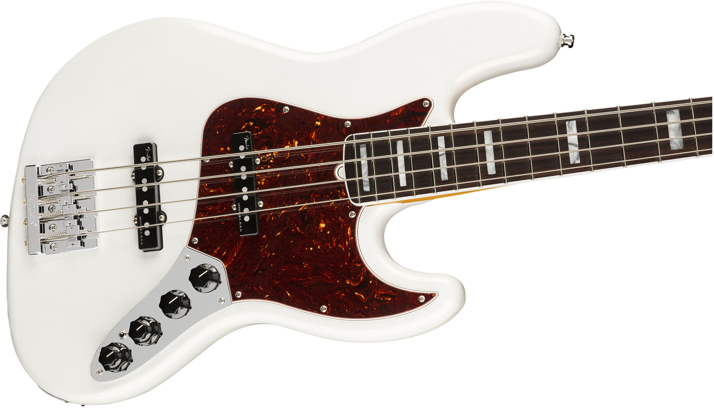 American Ultra Jazz Bass®, Rosewood Fingerboard, Arctic Pearl - Image 5