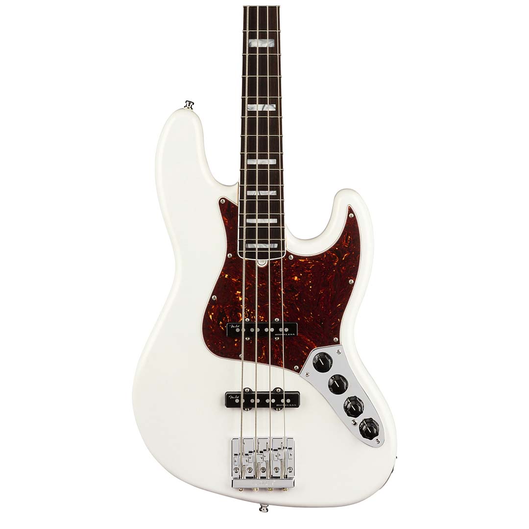 American Ultra Jazz Bass®, Rosewood Fingerboard, Arctic Pearl