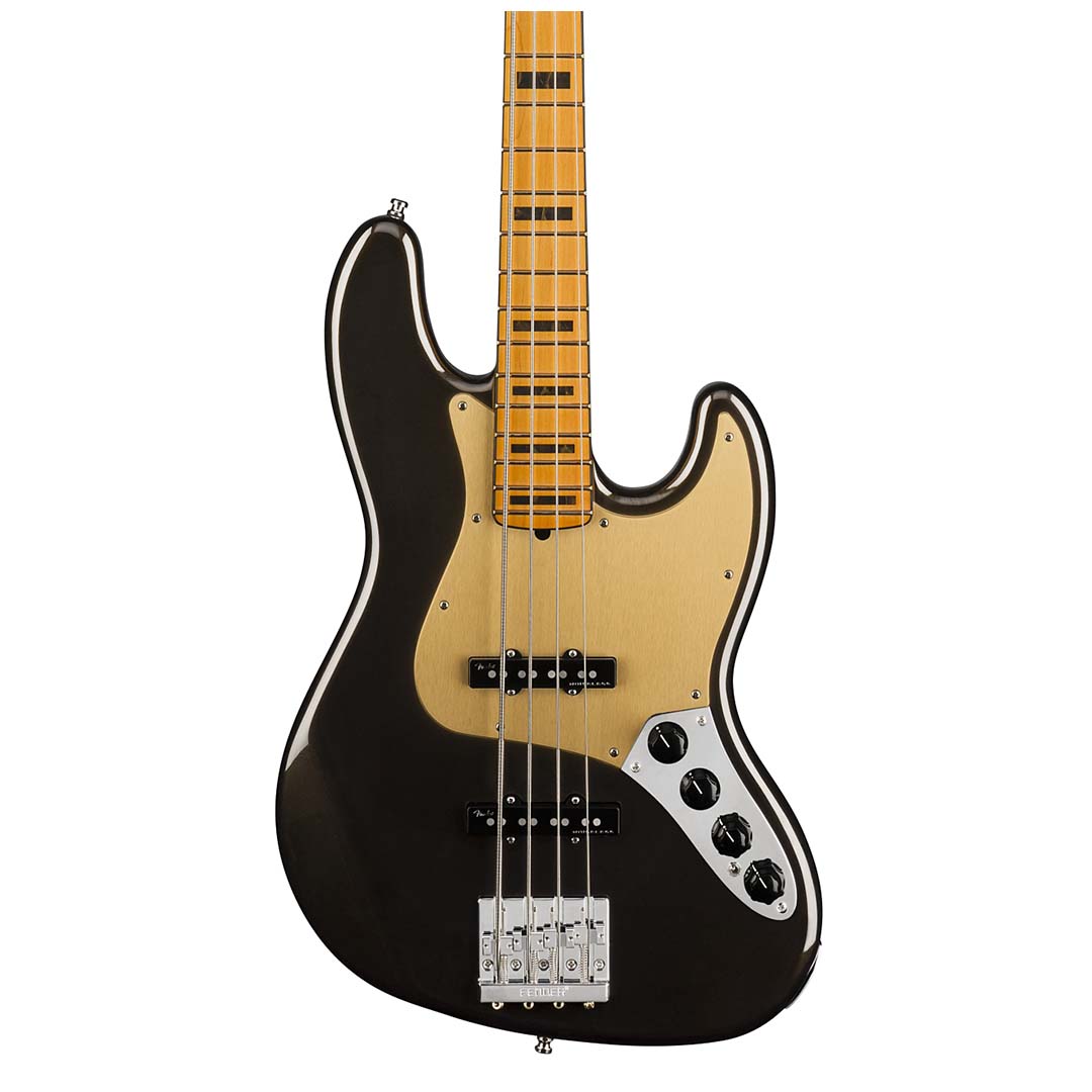 American Ultra Jazz Bass®, Maple Fingerboard, Texas Tea