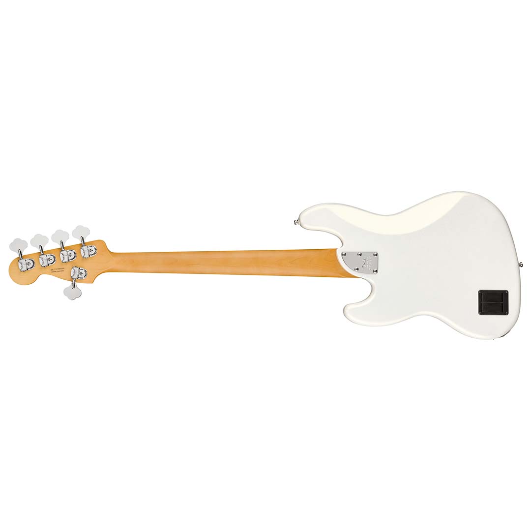 American Ultra Jazz Bass® V, Maple Fingerboard, Arctic Pearl - Image 3