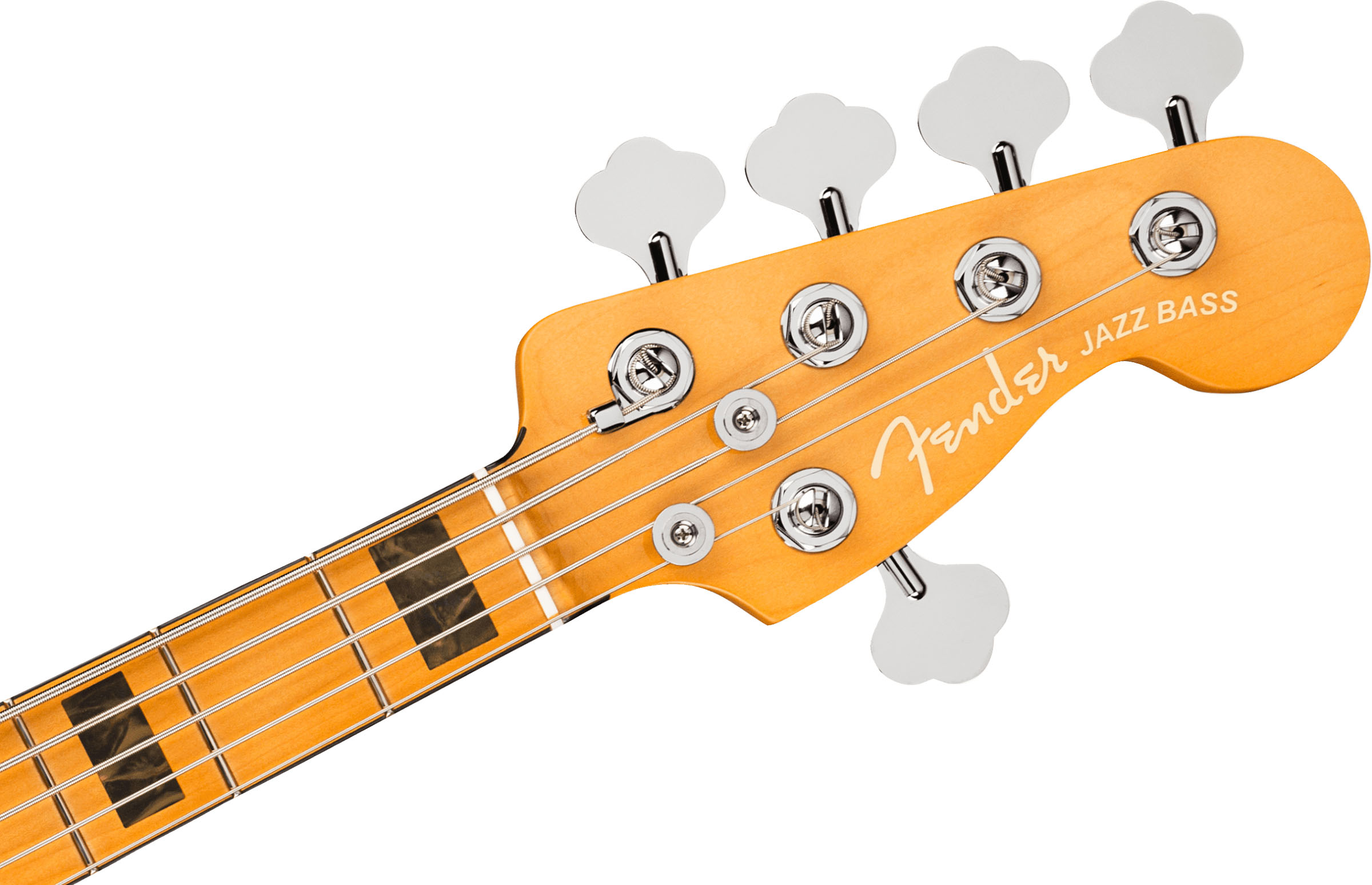 American Ultra Jazz Bass® V, Maple Fingerboard, Arctic Pearl - Image 6