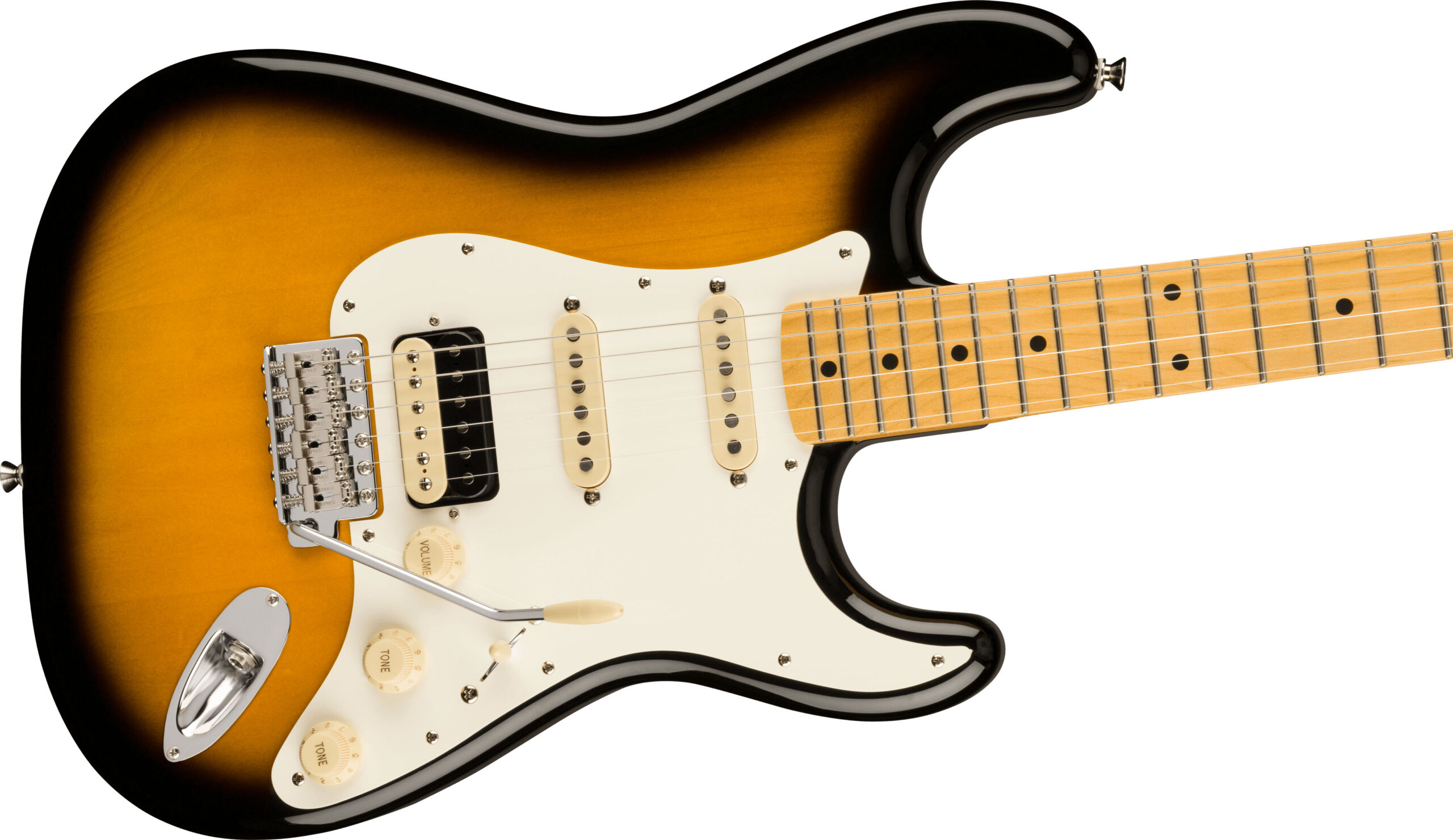 JV Modified '50s Stratocaster® HSS, Maple Fingerboard, 2-Color Sunburst - Image 5