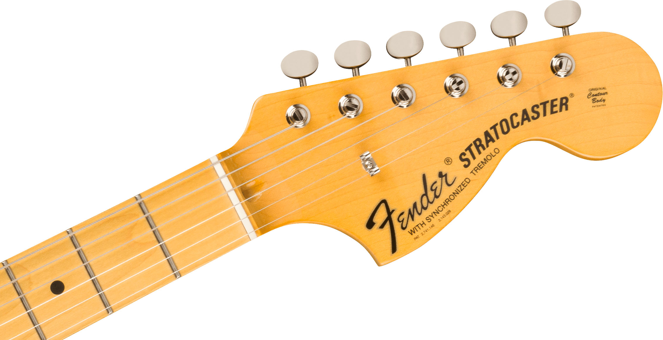 JV Modified '60s Stratocaster®,  Maple Fingerboard, Olympic White - Image 6