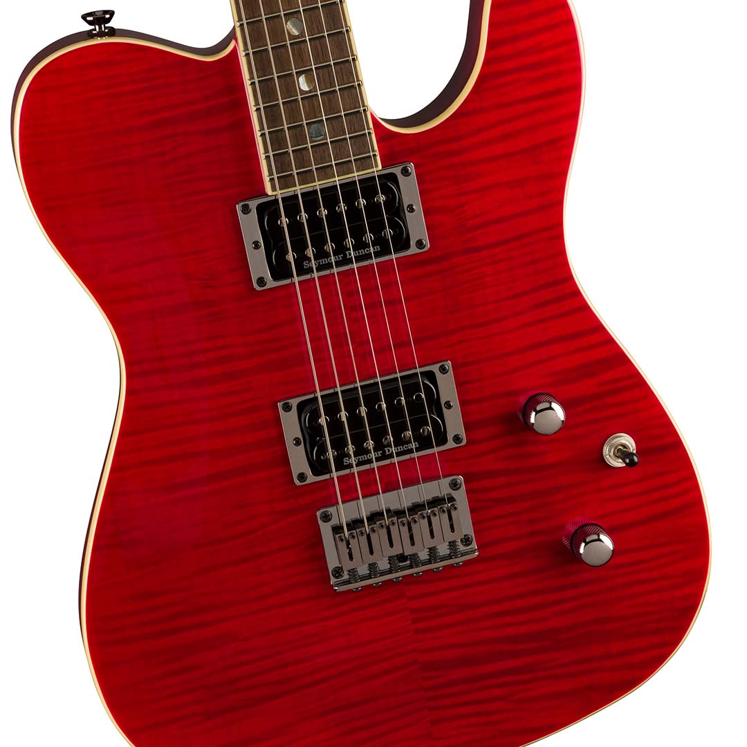 Special Edition Custom Telecaster® FMT HH, Laurel Fingerboard, Crimson Red Transparent - Image 4