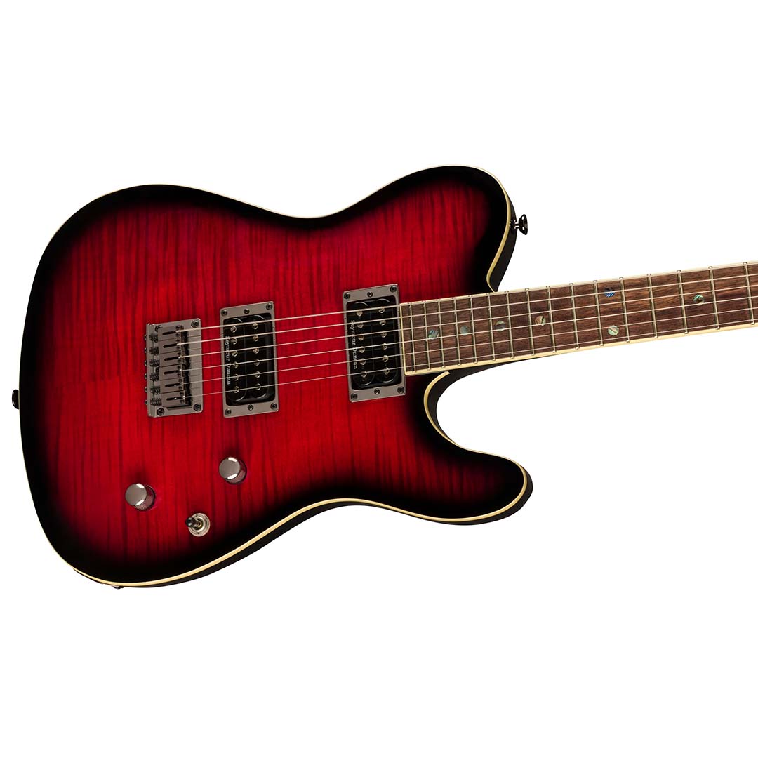 Special Edition Custom Telecaster® FMT HH, Laurel Fingerboard, Black Cherry Burst - Image 5