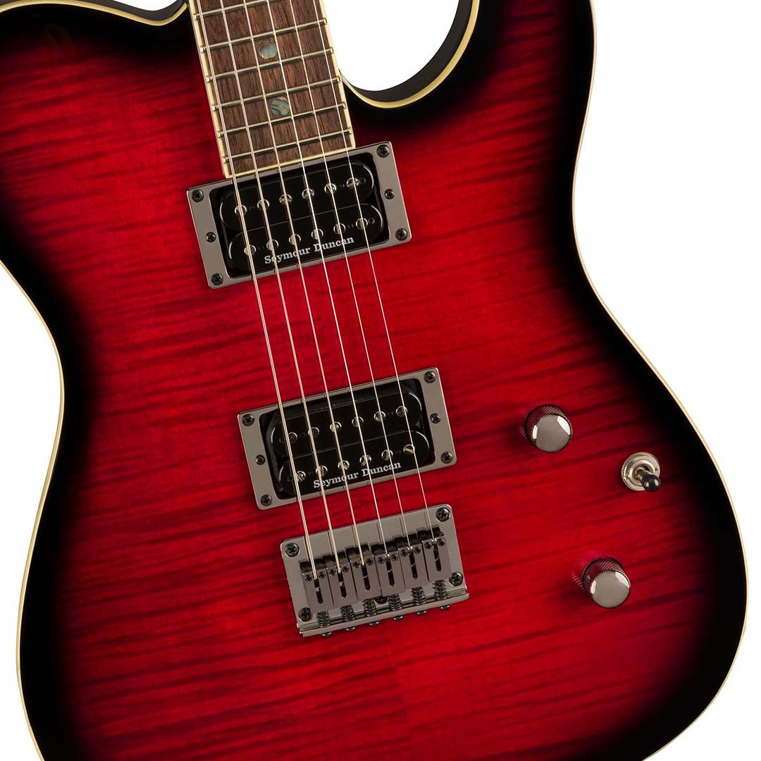 Special Edition Custom Telecaster® FMT HH, Laurel Fingerboard, Black Cherry Burst - Image 4