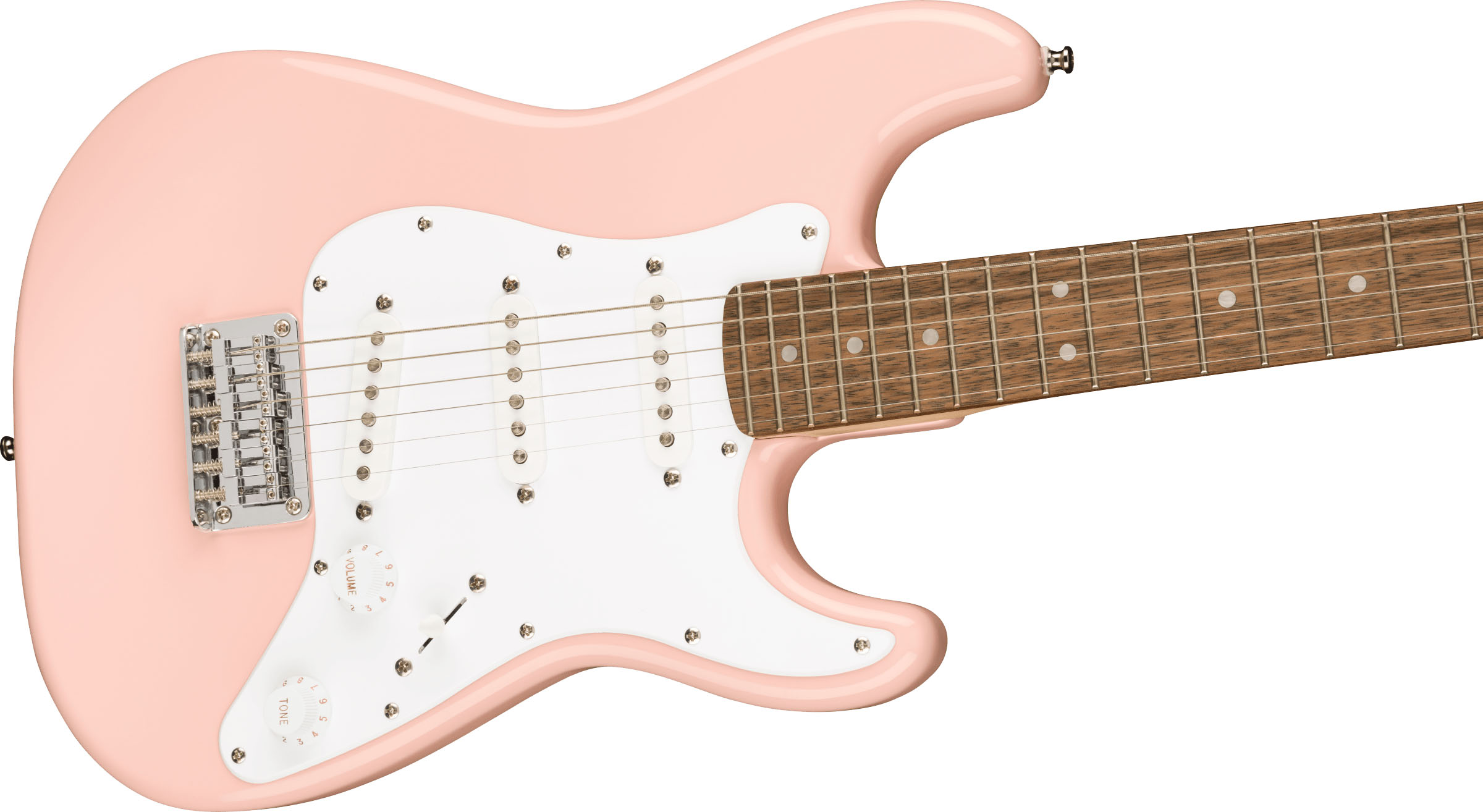 Mini Stratocaster®, Laurel Fingerboard, Shell Pink - Image 5