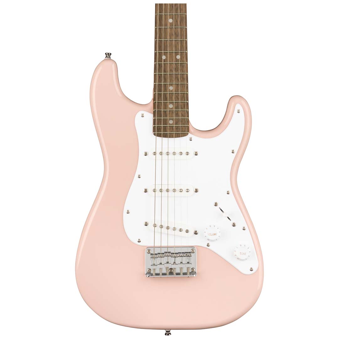 Mini Stratocaster®, Laurel Fingerboard, Shell Pink