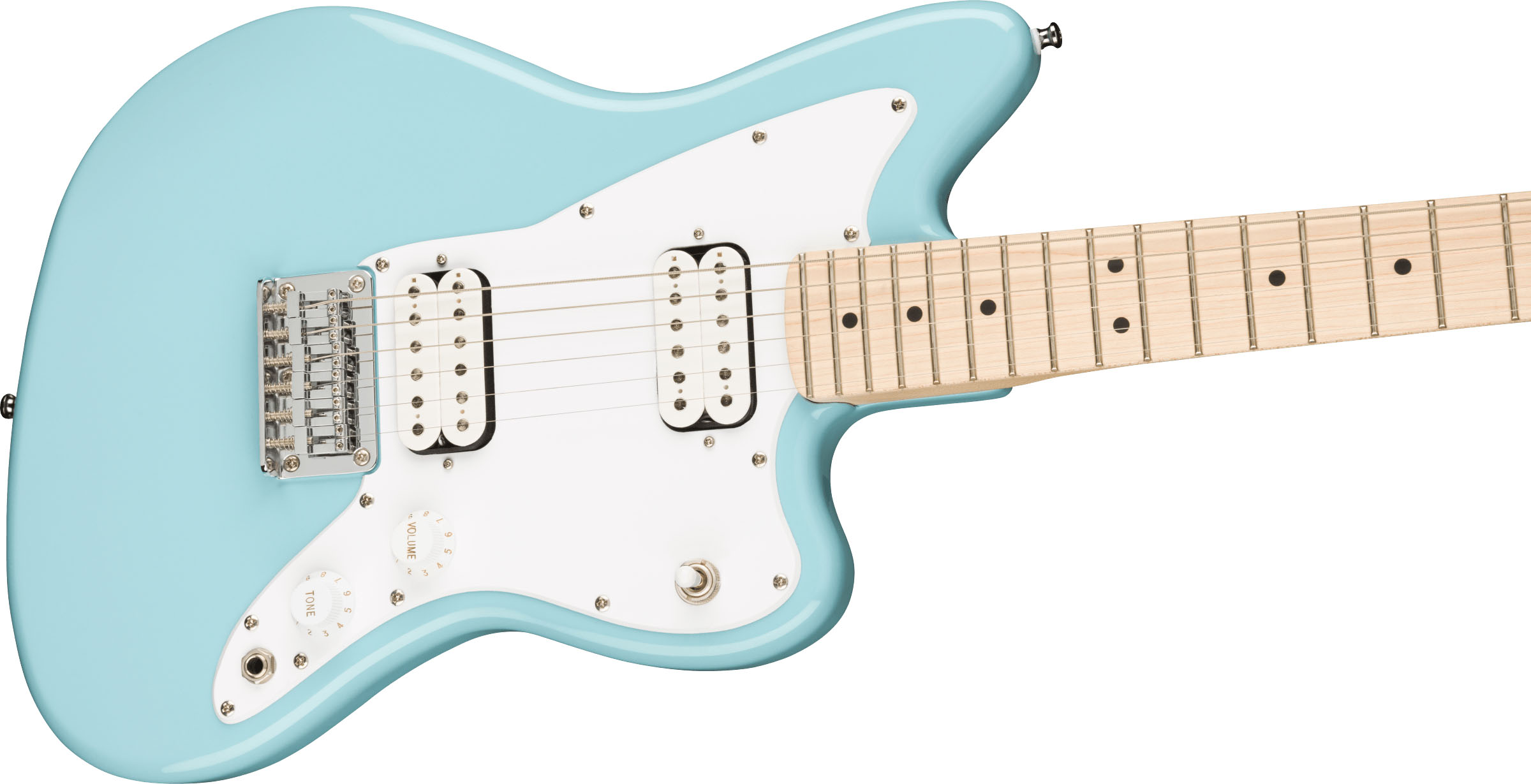 Mini Jazzmaster® HH, Maple Fingerboard, Daphne Blue - Image 5