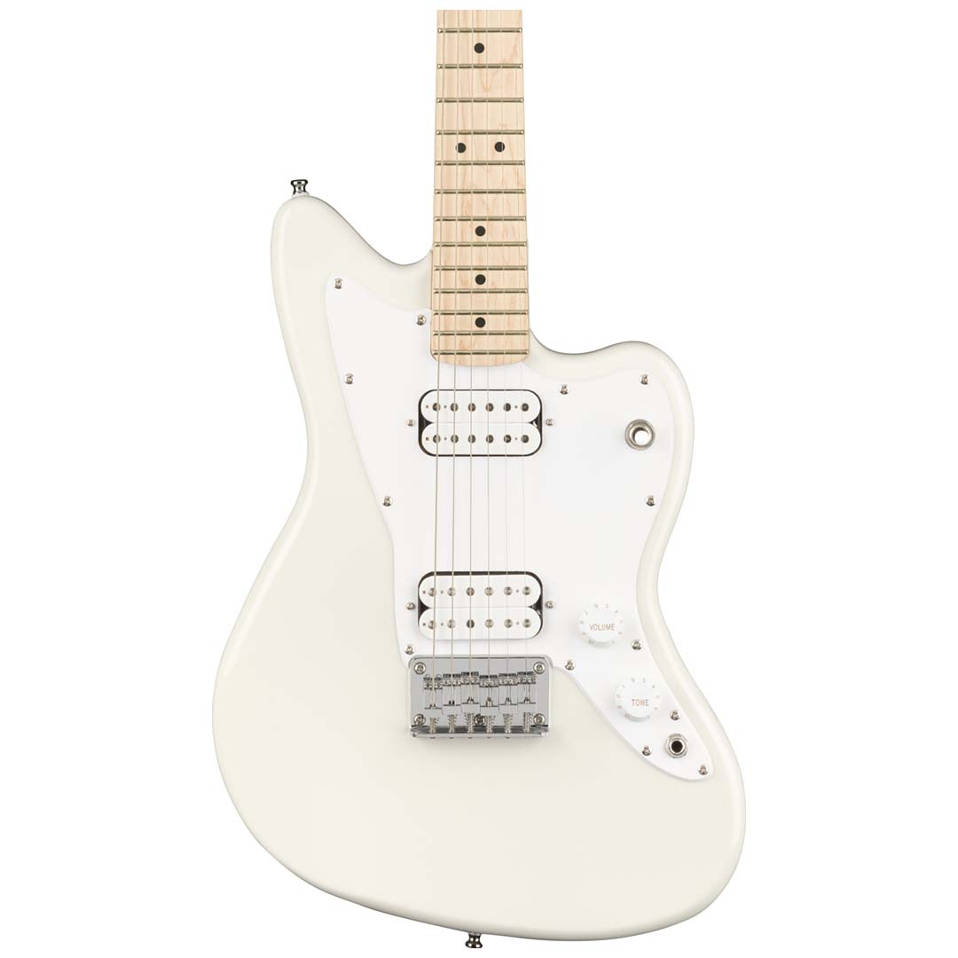 Mini Jazzmaster® HH, Maple Fingerboard, Olympic White