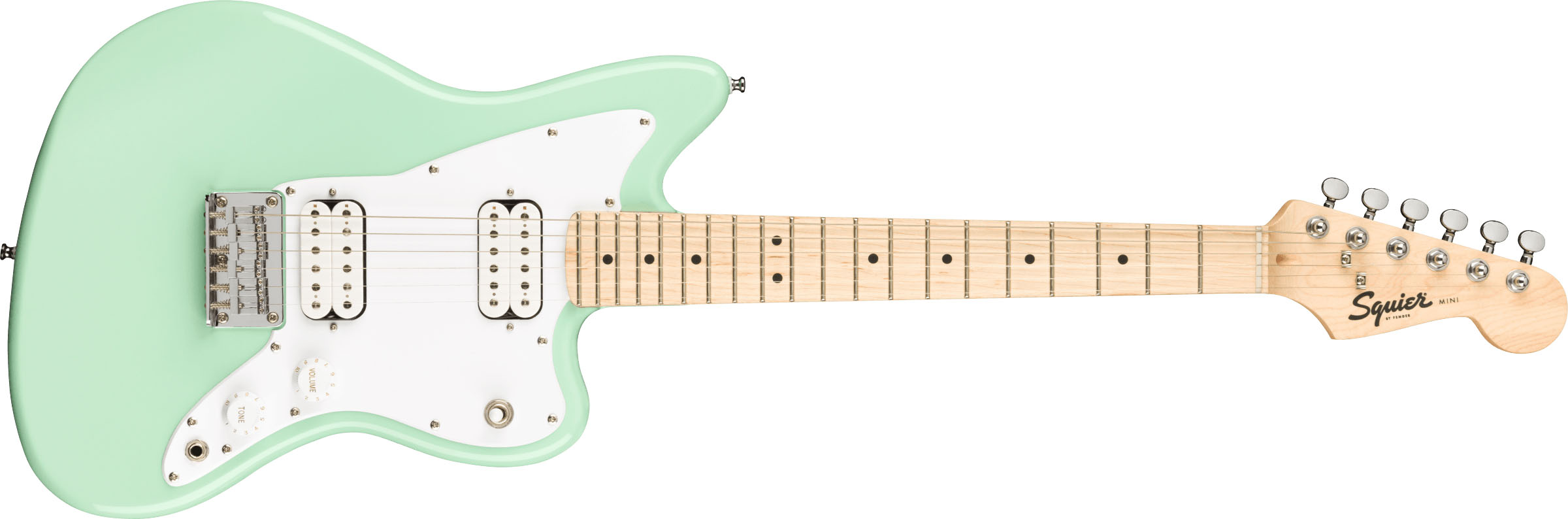 Mini Jazzmaster® HH, Maple Fingerboard, Surf Green - Image 2