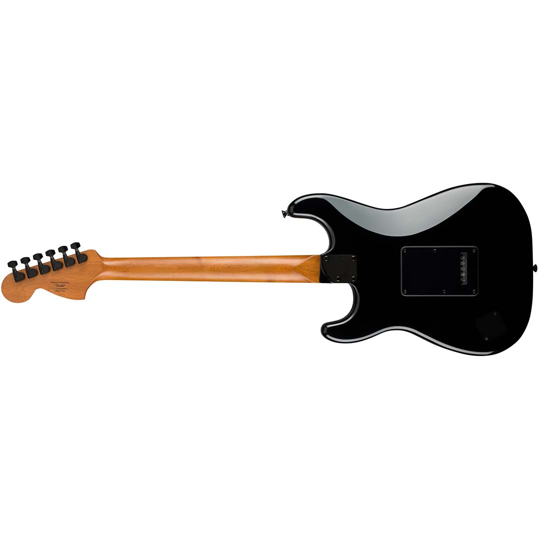 Contemporary Stratocaster® Special, Roasted Maple Fingerboard, Silver Anodized Pickguard, Black - Image 3