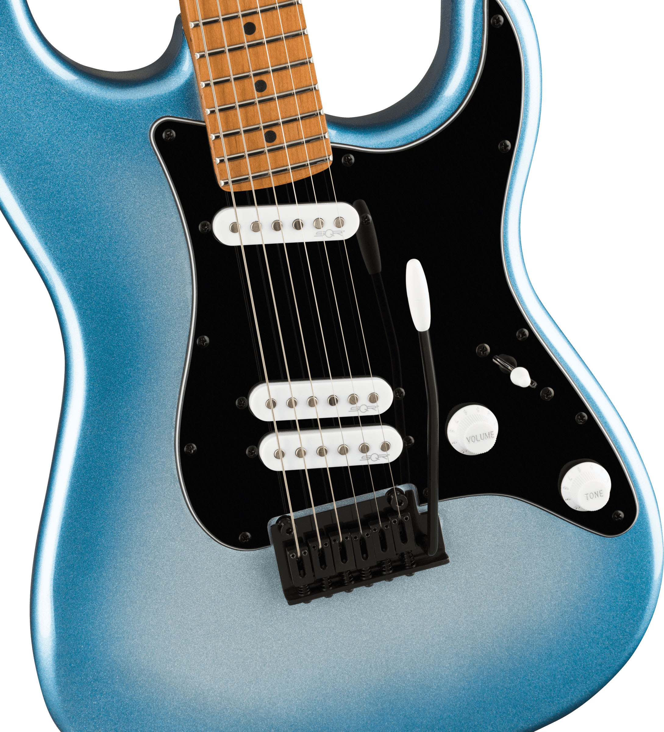 Contemporary Stratocaster® Special, Roasted Maple Fingerboard, Black Pickguard, Sky Burst Metallic - Image 4
