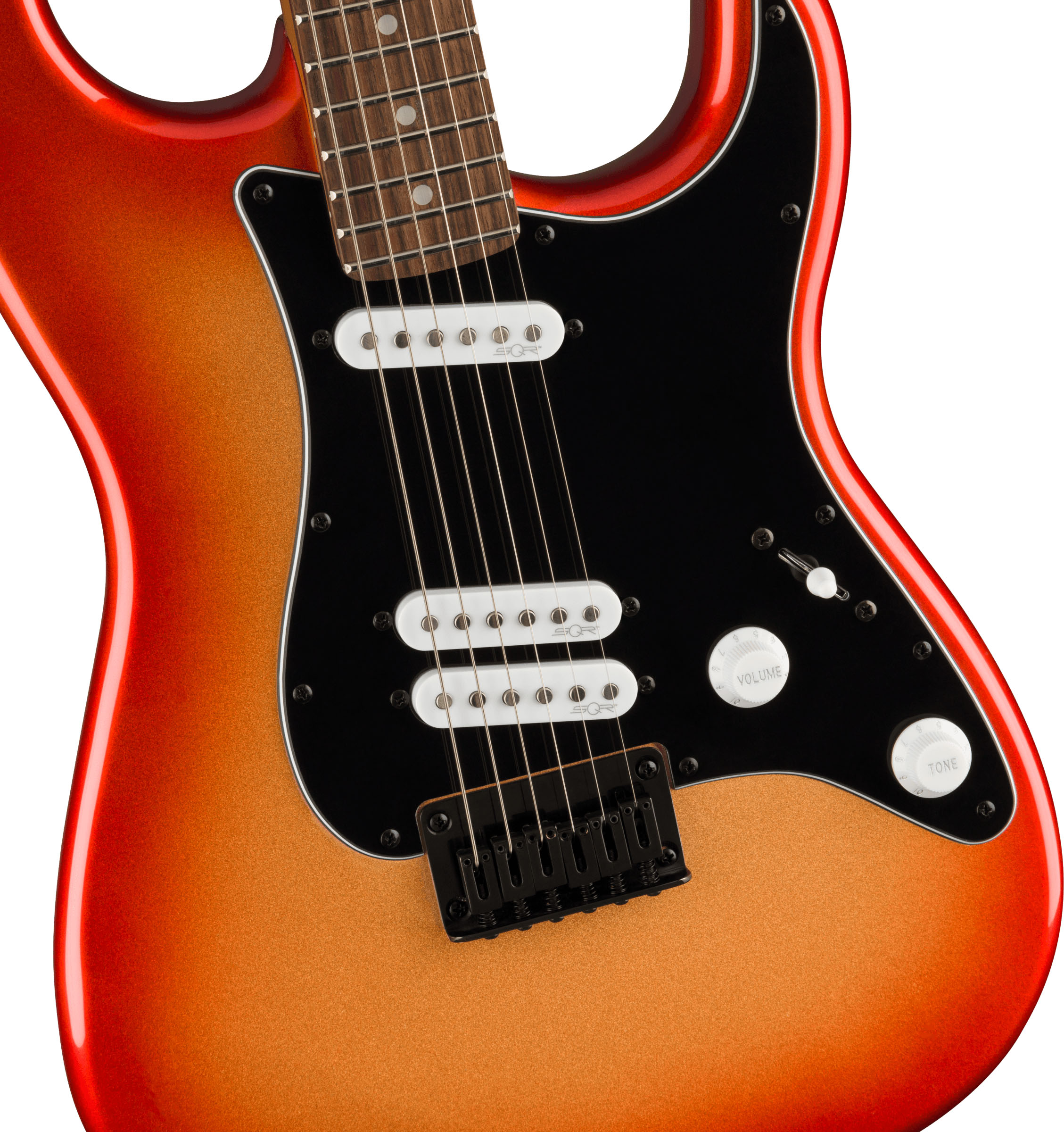 Contemporary Stratocaster® Special HT, Laurel Fingerboard, Black Pickguard, Sunset Metallic - Image 4