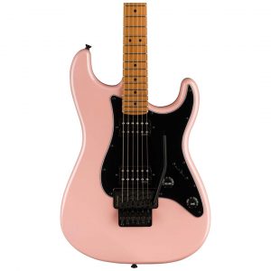Contemporary Stratocaster® HH FR, Roasted Maple Fingerboard, Black Pickguard, Shell Pink Pearl