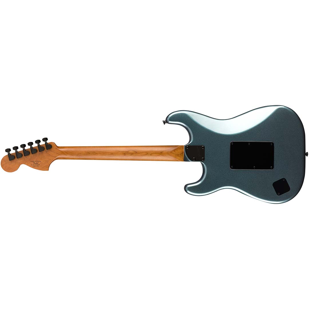 Contemporary Stratocaster® HH FR, Roasted Maple Fingerboard, Black Pickguard, Gunmetal Metallic - Image 3