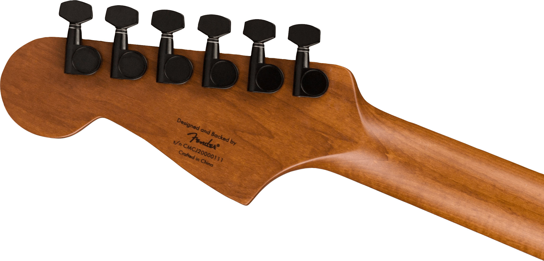 Contemporary Active Jazzmaster® HH, Laurel Fingerboard, Black Pickguard, Shell Pink Pearl - Image 7