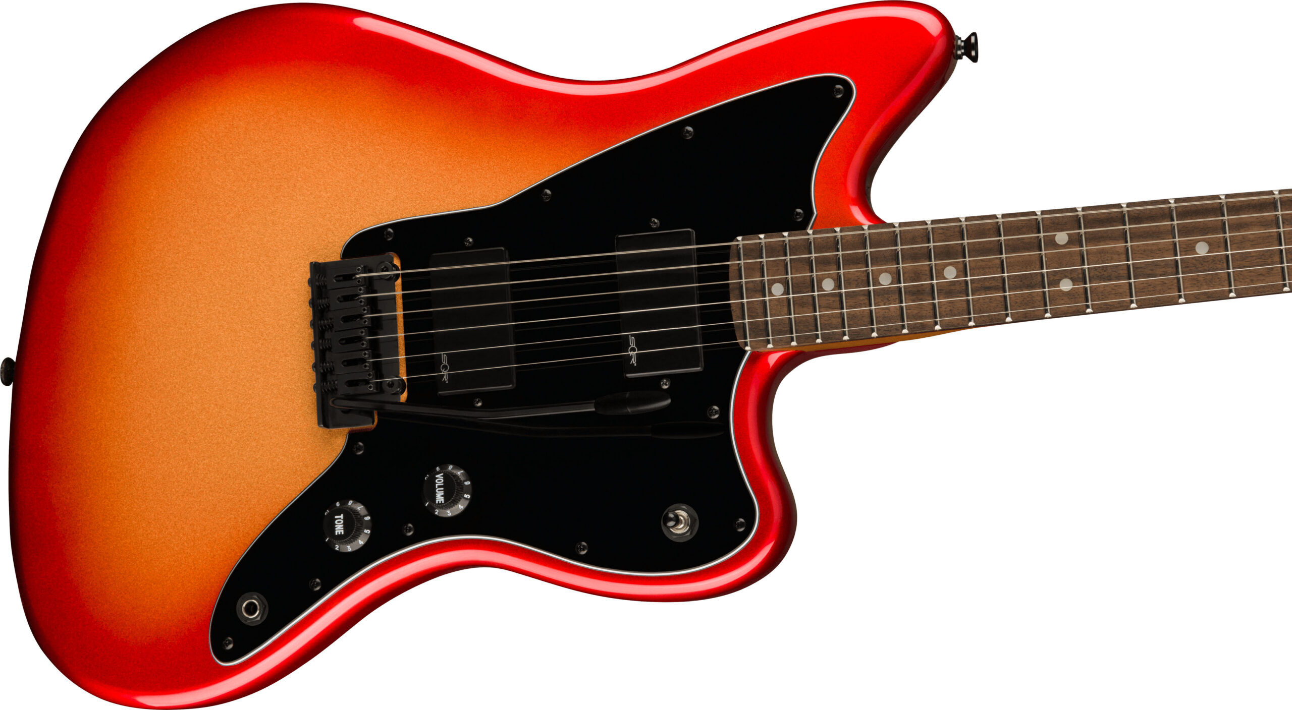 Contemporary Active Jazzmaster® HH, Laurel Fingerboard, Black Pickguard, Sunset Metallic - Image 5