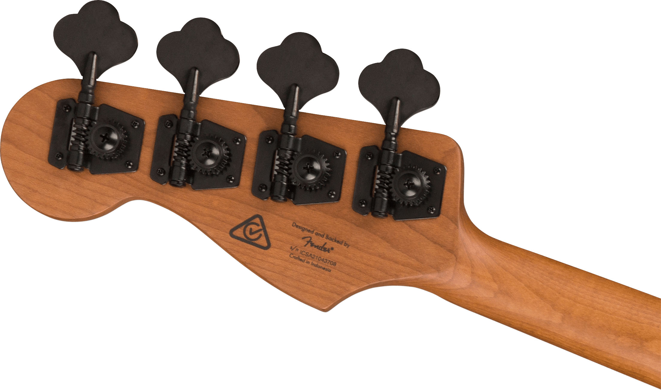 Contemporary Active Jazz Bass® HH, Roasted Maple Fingerboard, Black Pickguard, Sky Burst Metallic - Image 7
