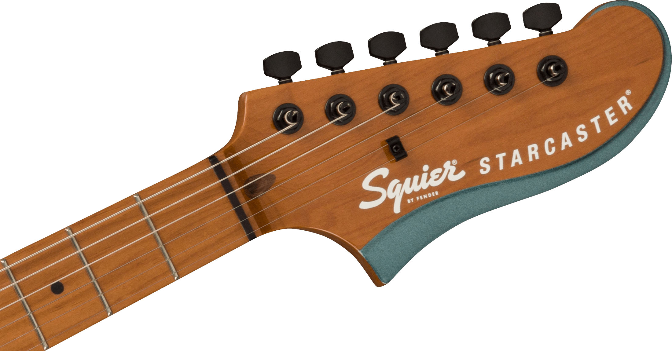 Contemporary Active Starcaster®, Roasted Maple Fingerboard, Gunmetal Metallic - Image 6