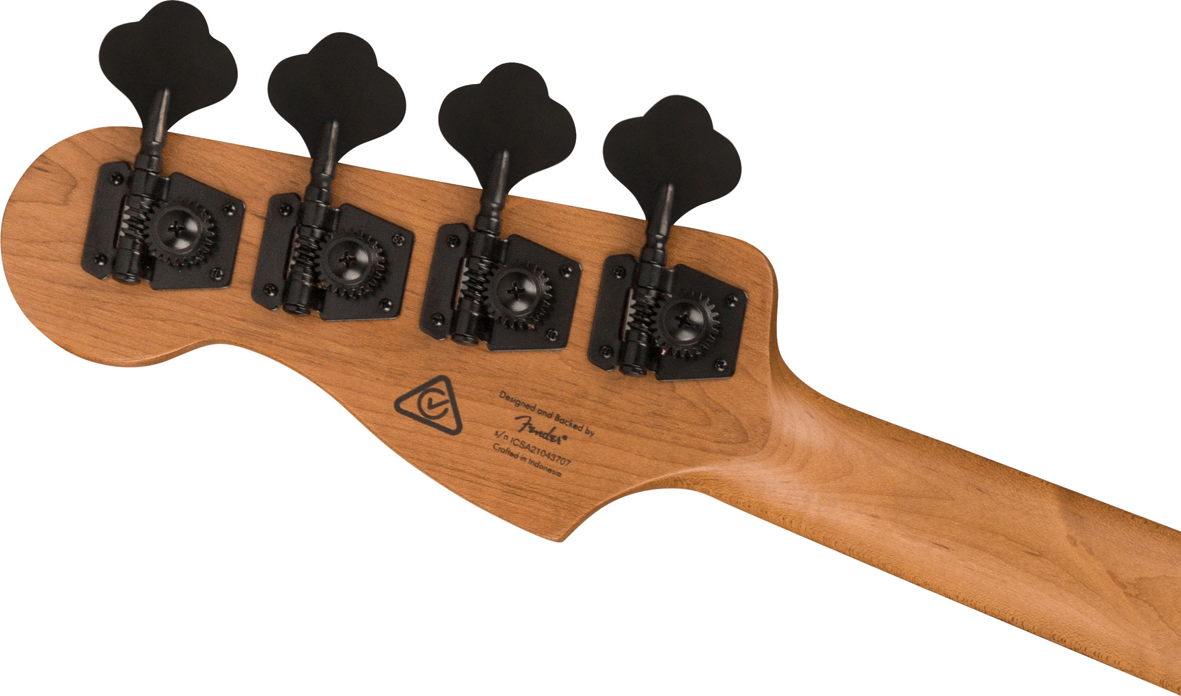 Contemporary Active Precision Bass® PH, Laurel Fingerboard, Black Pickguard, Pearl White - Image 7