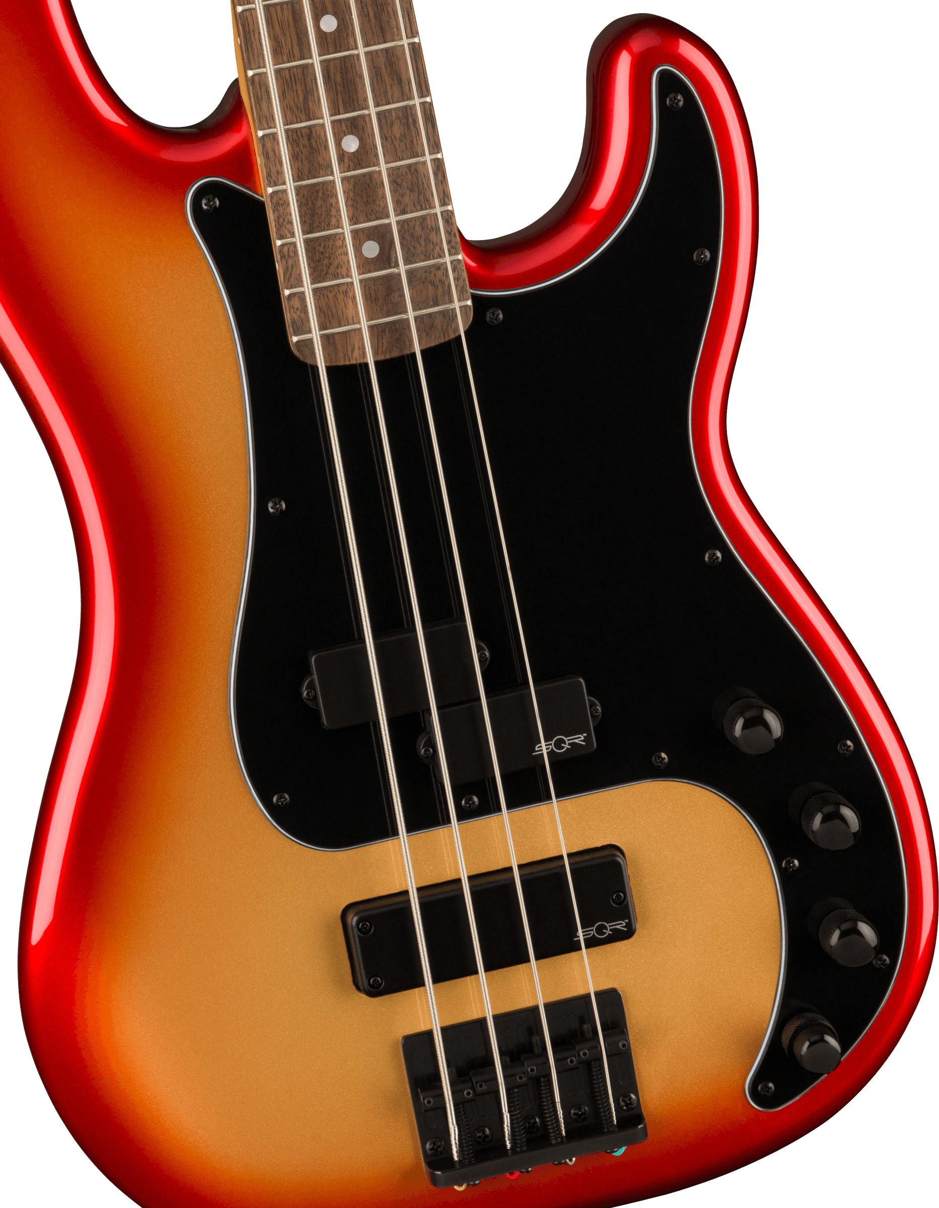 Contemporary Active Precision Bass® PH, Laurel Fingerboard, Black Pickguard, Sunset Metallic - Image 4