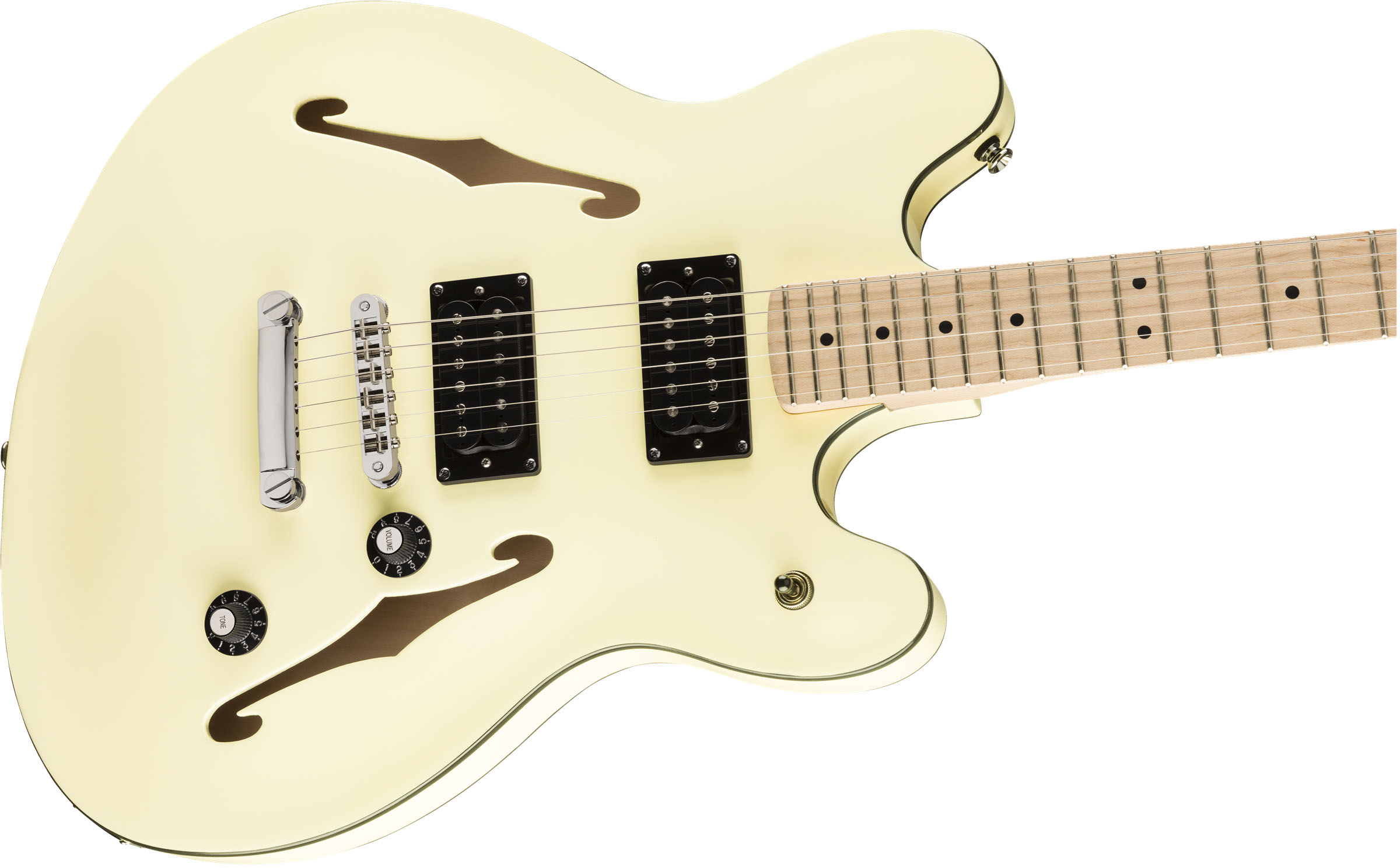Affinity Series™ Starcaster®, Maple Fingerboard, Olympic White - Image 5