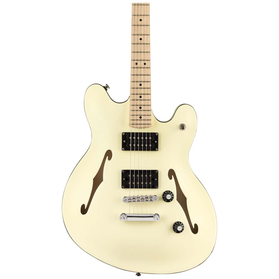 Affinity Series™ Starcaster®, Maple Fingerboard, Olympic White