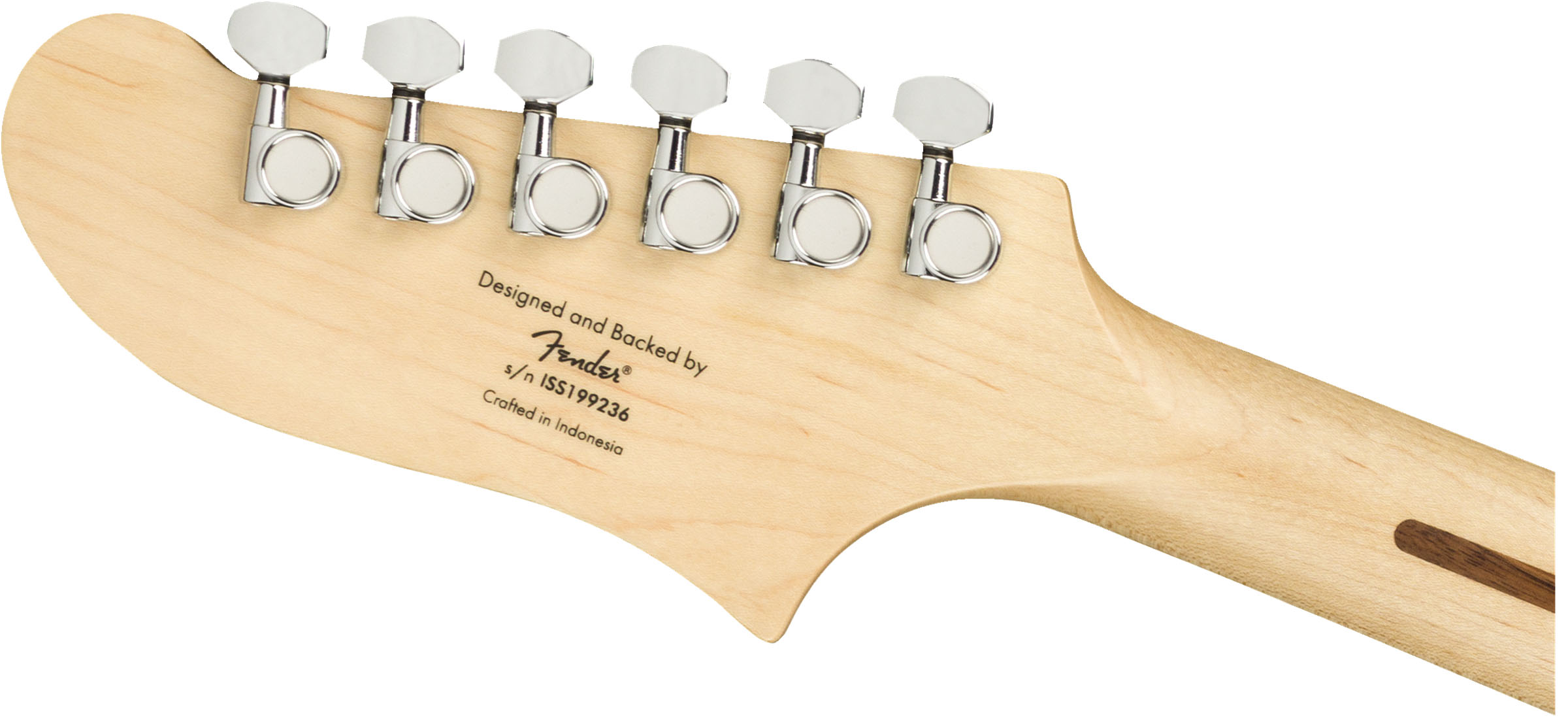 Affinity Series™ Starcaster®, Maple Fingerboard, Olympic White - Image 7