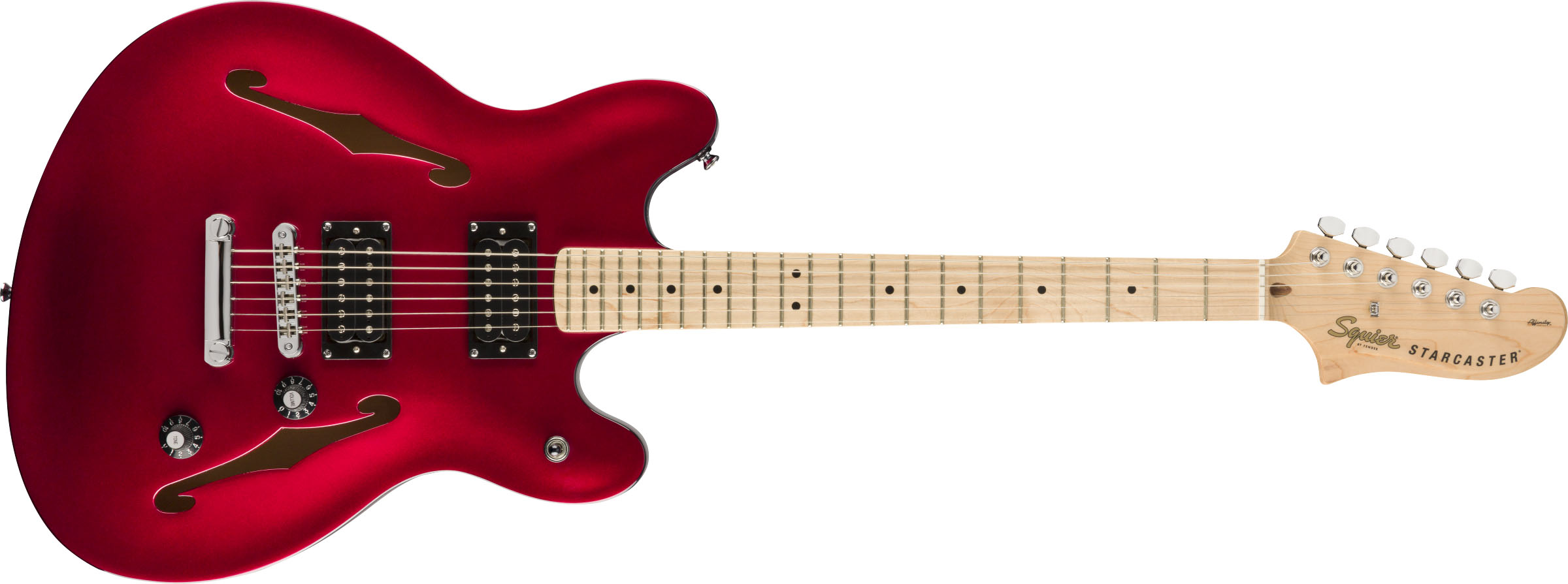 Affinity Series™ Starcaster®, Maple Fingerboard, Candy Apple Red - Image 2