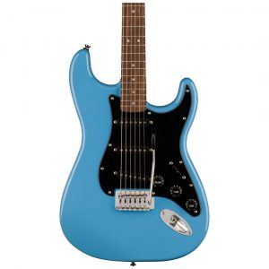 Squier Sonic® Stratocaster®, Laurel Fingerboard, Black Pickguard, California Blue