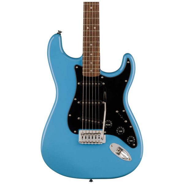 Squier Sonic® Stratocaster®, Laurel Fingerboard, Black Pickguard, California Blue