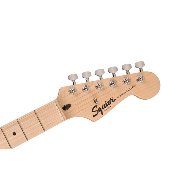 Squier Sonic® Stratocaster®, Maple Fingerboard, White Pickguard, 2-Color Sunburst - Image 6