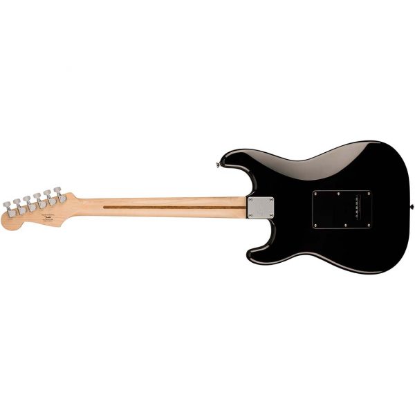 Squier Sonic® Stratocaster® HSS, Maple Fingerboard, Black Pickguard, Black - Image 3