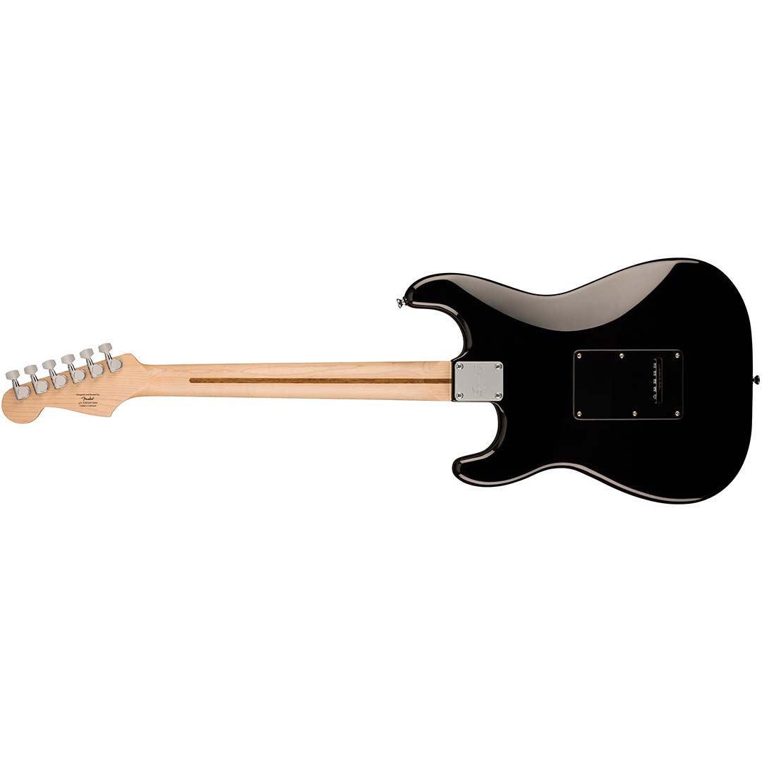 Squier Sonic® Stratocaster® HSS, Maple Fingerboard, Black Pickguard, Black - Image 3