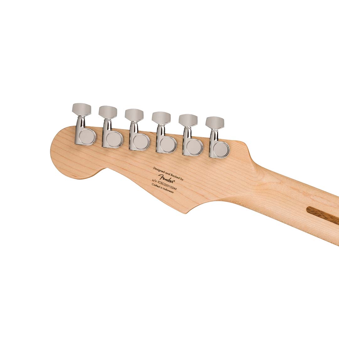 Squier Sonic® Stratocaster® HSS, Maple Fingerboard, Black Pickguard, Black - Image 7