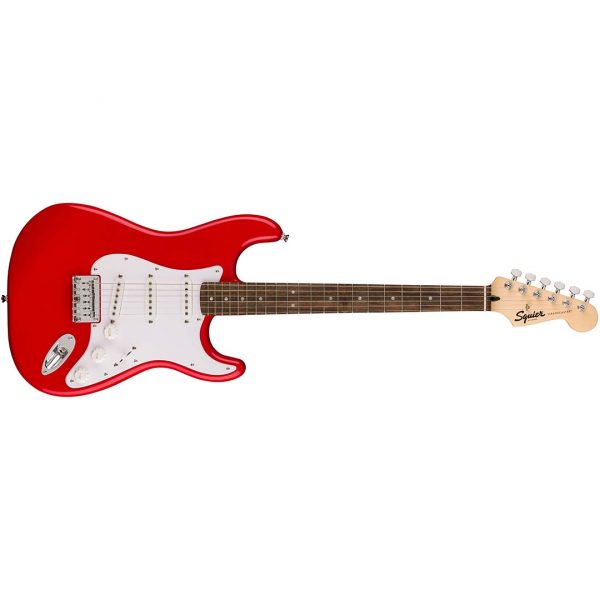 Squier Sonic® Stratocaster® HT, Laurel Fingerboard, White Pickguard, Torino Red - Image 2