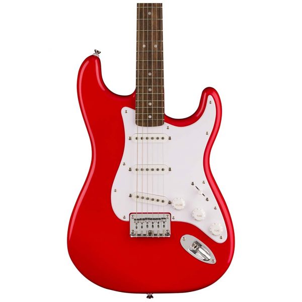 Squier Sonic® Stratocaster® HT, Laurel Fingerboard, White Pickguard, Torino Red