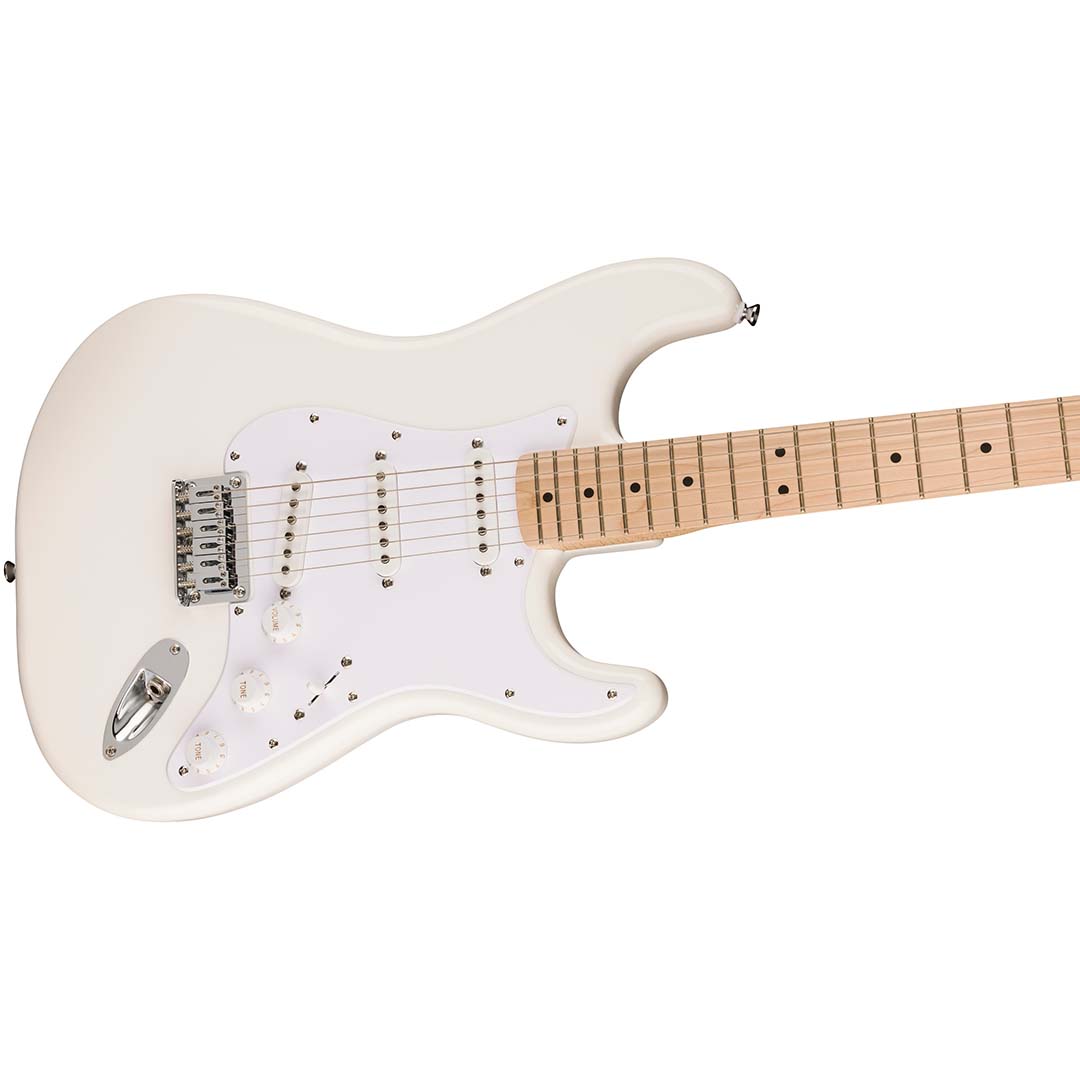 Squier Sonic® Stratocaster® HT, Maple Fingerboard, White Pickguard, Arctic White - Image 5
