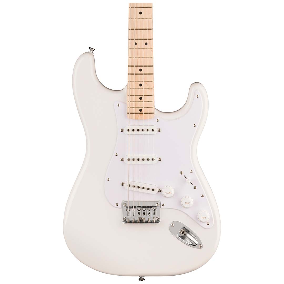 Squier Sonic® Stratocaster® HT, Maple Fingerboard, White Pickguard, Arctic White