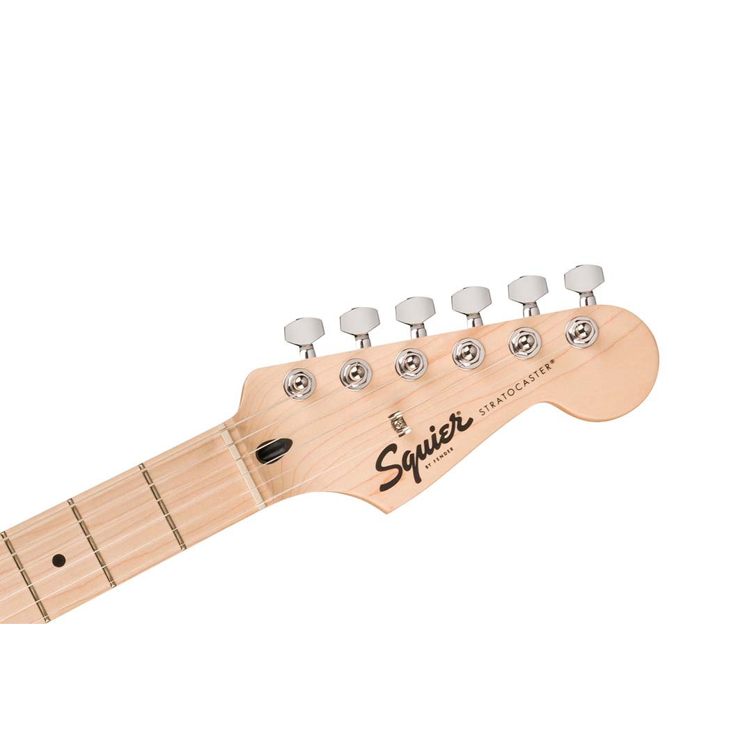 Squier Sonic® Stratocaster® HT, Maple Fingerboard, White Pickguard, Arctic White - Image 6