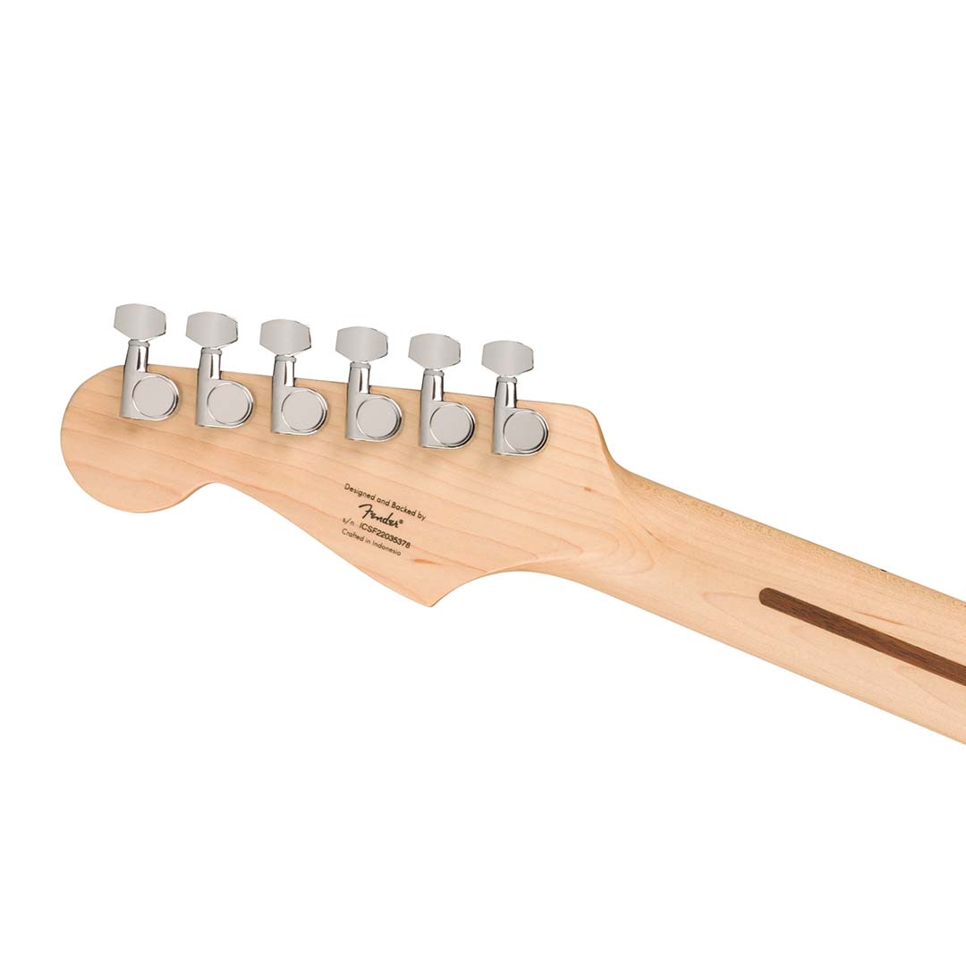 Squier Sonic® Stratocaster® HT H, Maple Fingerboard, White Pickguard, Flash Pink - Image 7
