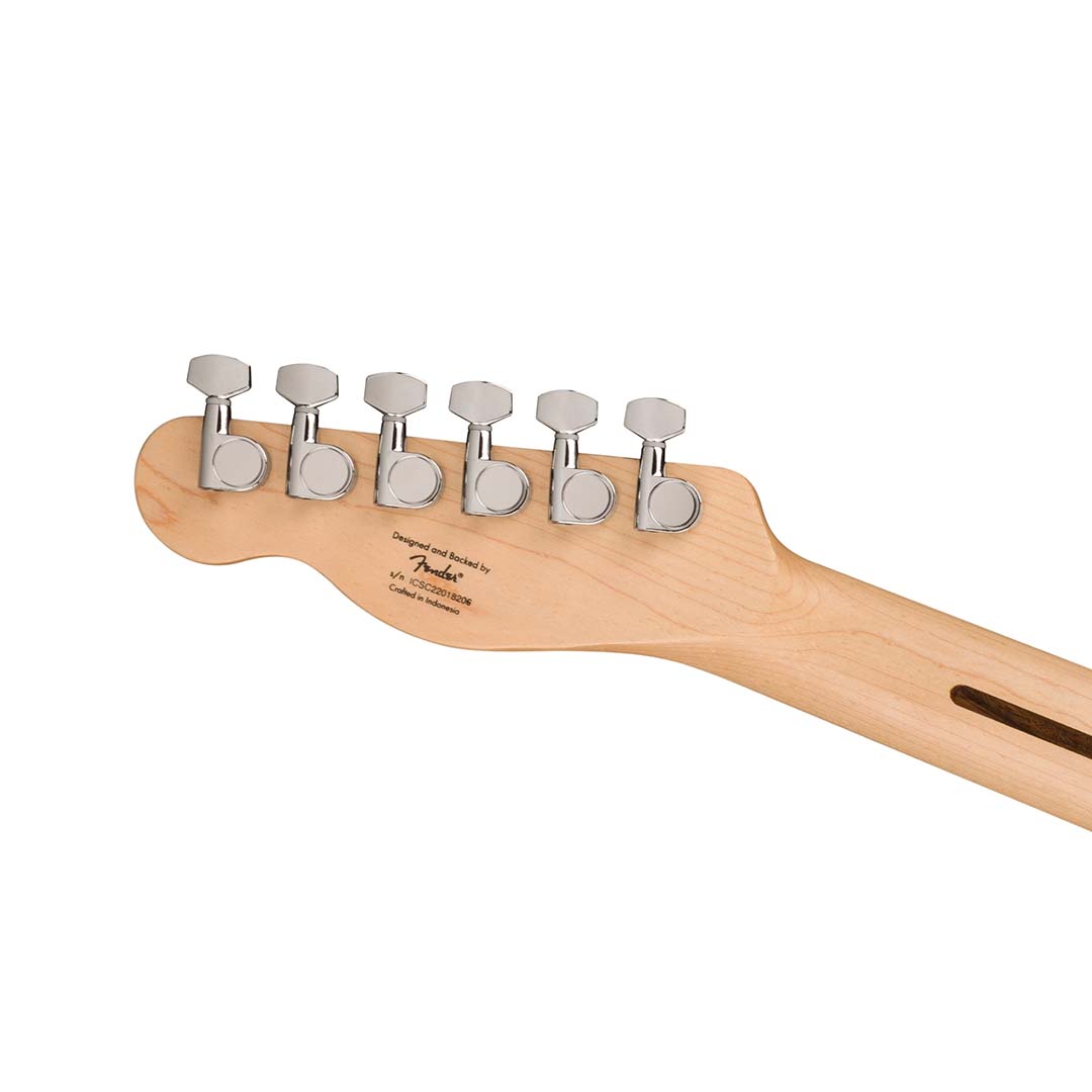 Squier Sonic® Telecaster®, Laurel Fingerboard, White Pickguard, California Blue - Image 7
