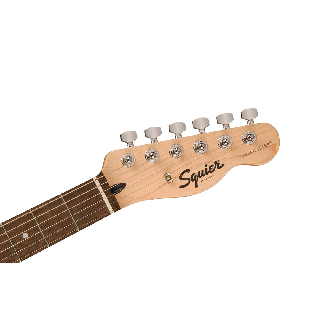 Squier Sonic® Telecaster®, Laurel Fingerboard, White Pickguard, California Blue - Image 6