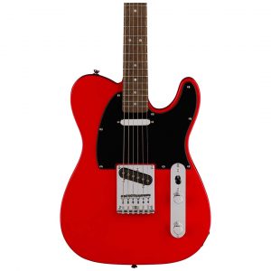 Squier Sonic® Telecaster®, Laurel Fingerboard, Black Pickguard, Torino Red