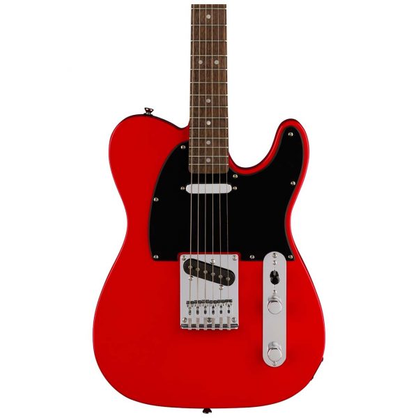 Squier Sonic® Telecaster®, Laurel Fingerboard, Black Pickguard, Torino Red