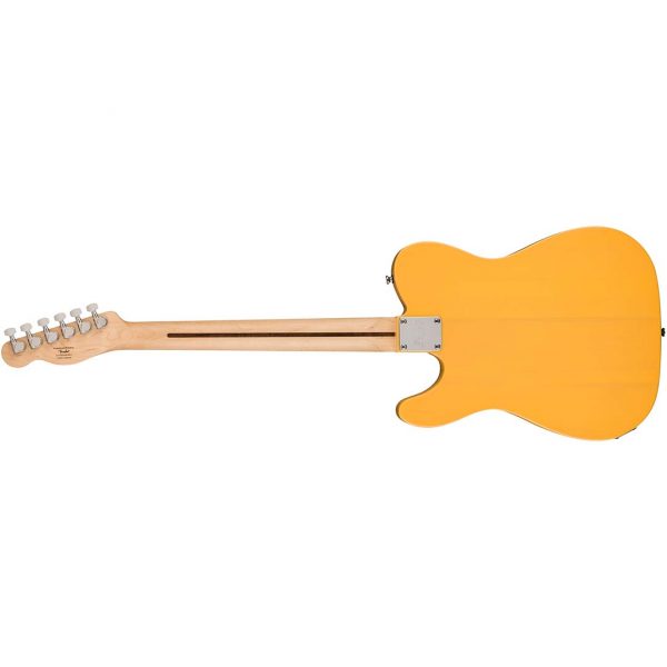 Squier Sonic® Telecaster®, Maple Fingerboard, Black Pickguard, Butterscotch Blonde - Image 3