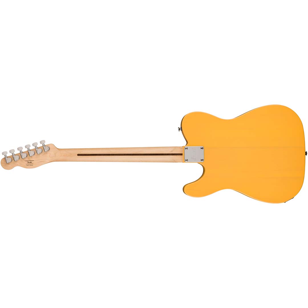 Squier Sonic® Telecaster®, Maple Fingerboard, Black Pickguard, Butterscotch Blonde - Image 3